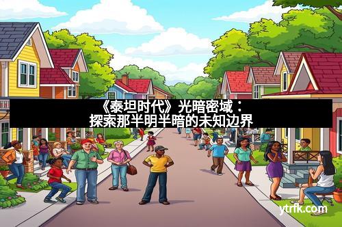 《泰坦时代》光暗密域：探索那半明半暗的未知边界